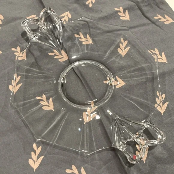 Vintage Fostoria -  Clear- Uranium Platter - Picture 6 of 7